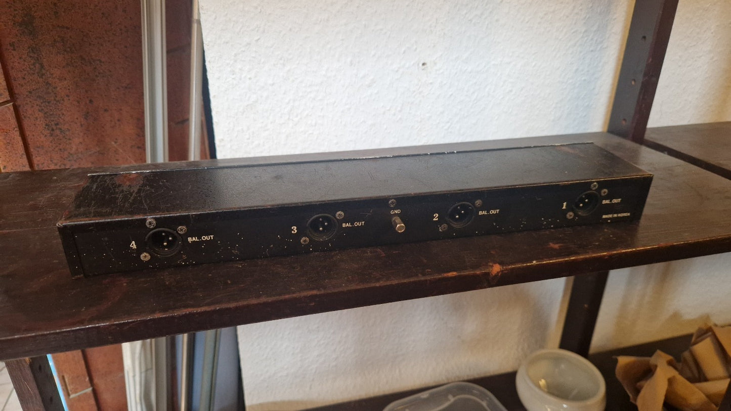 DI-Box / Line Isolation Box (4-Kanal, No-Name)
