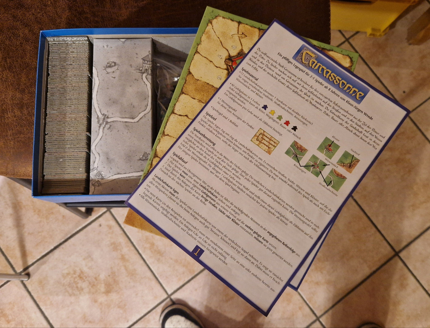 Carcassonne - vollständig - Mit Erweiterungs-Set!