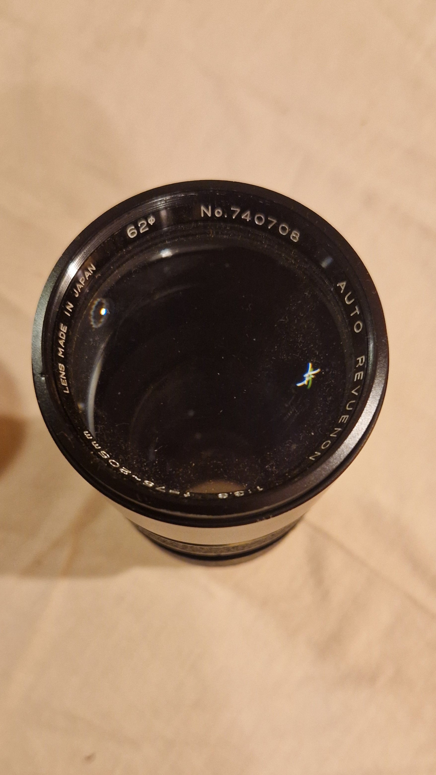 Auto Revuenon 135mm f/2.8 Teleobjektiv – M42 – Made in Japan - Artikelbild von Fummel & Gedöns Secondhand-Store