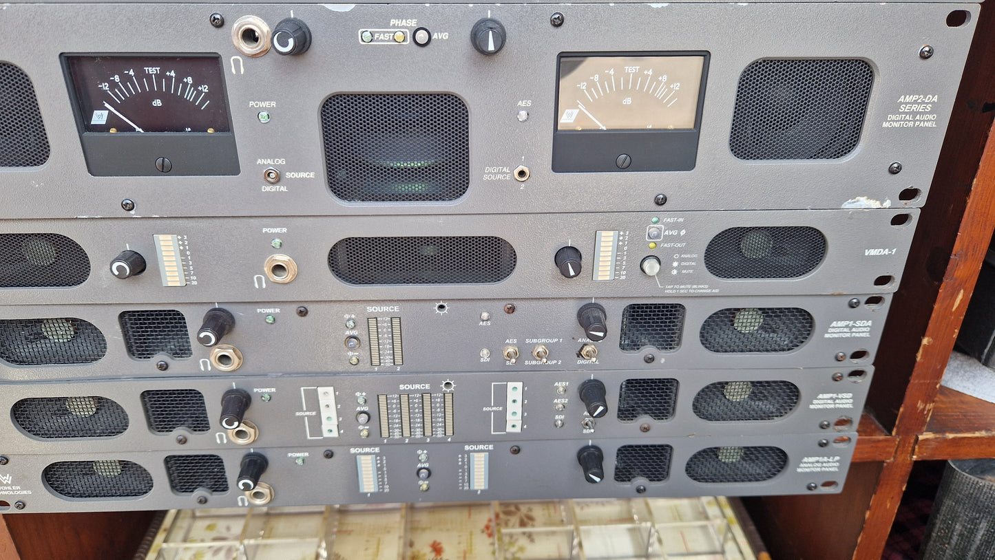 Wohler Audio-Monitoring-System – 6 professionelle Rackeinheiten