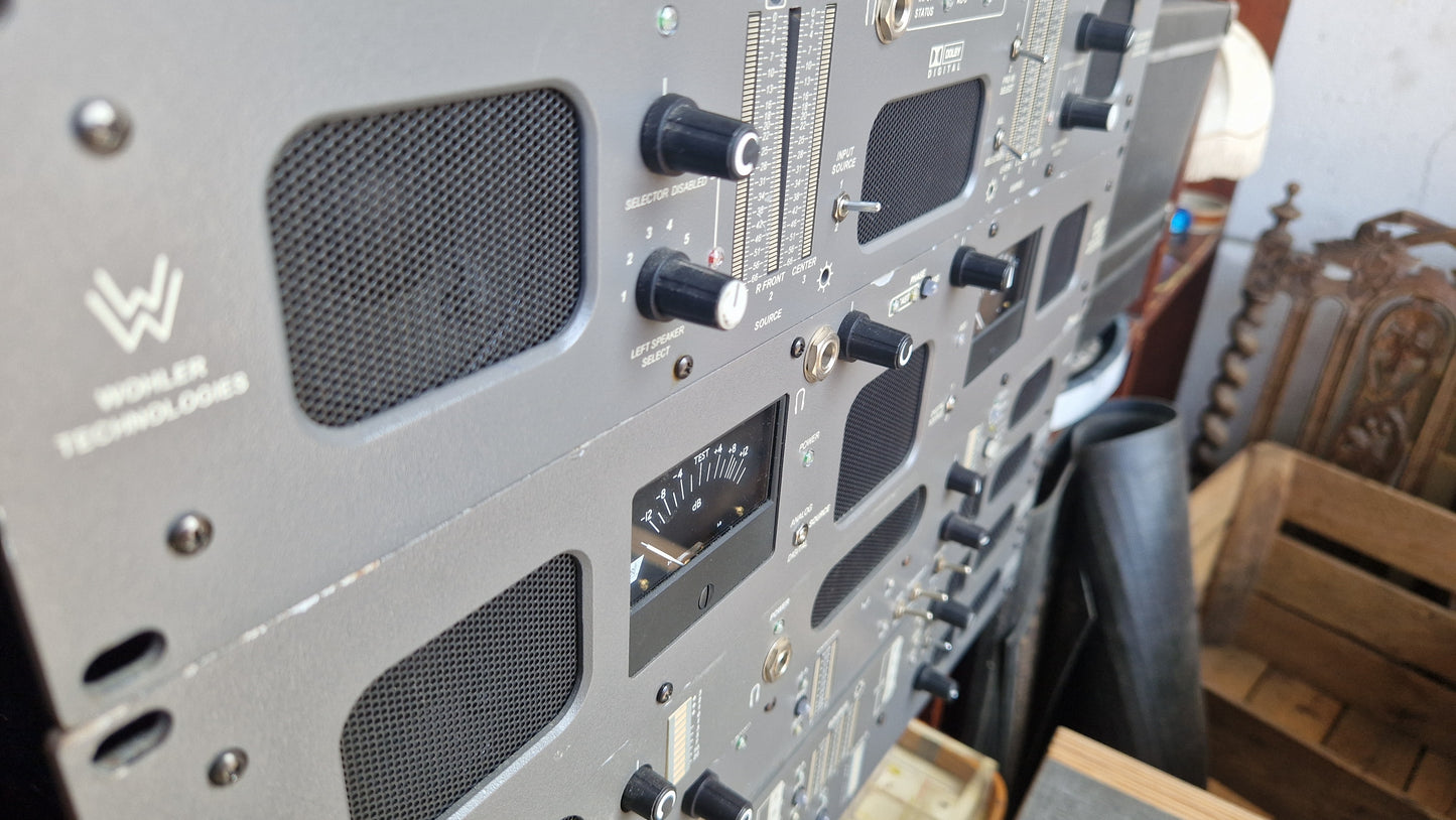Wohler Audio-Monitoring-System – 6 professionelle Rackeinheiten