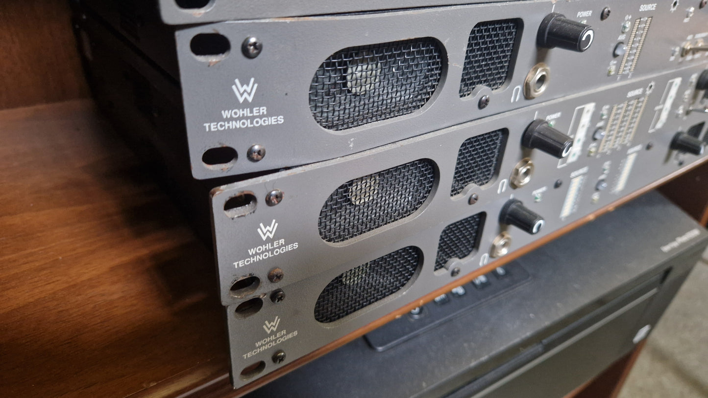 Wohler Audio-Monitoring-System – 6 professionelle Rackeinheiten