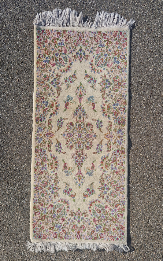 Persischer Kerman-Teppich – handgeknüpft (Vintage)