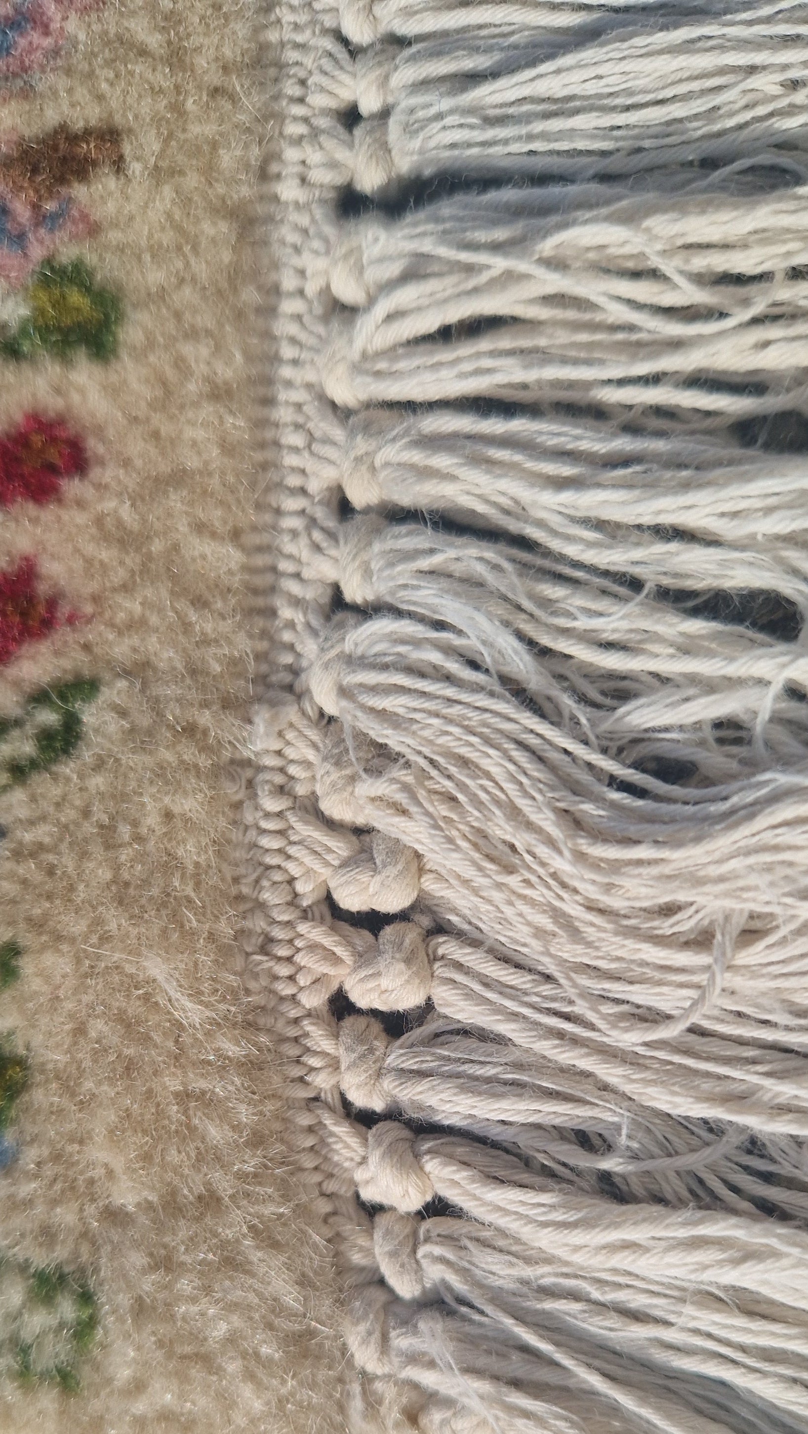 Persischer Kerman-Teppich – handgeknüpft (Vintage) - Artikelbild von Fummel & Gedöns Secondhand-Store