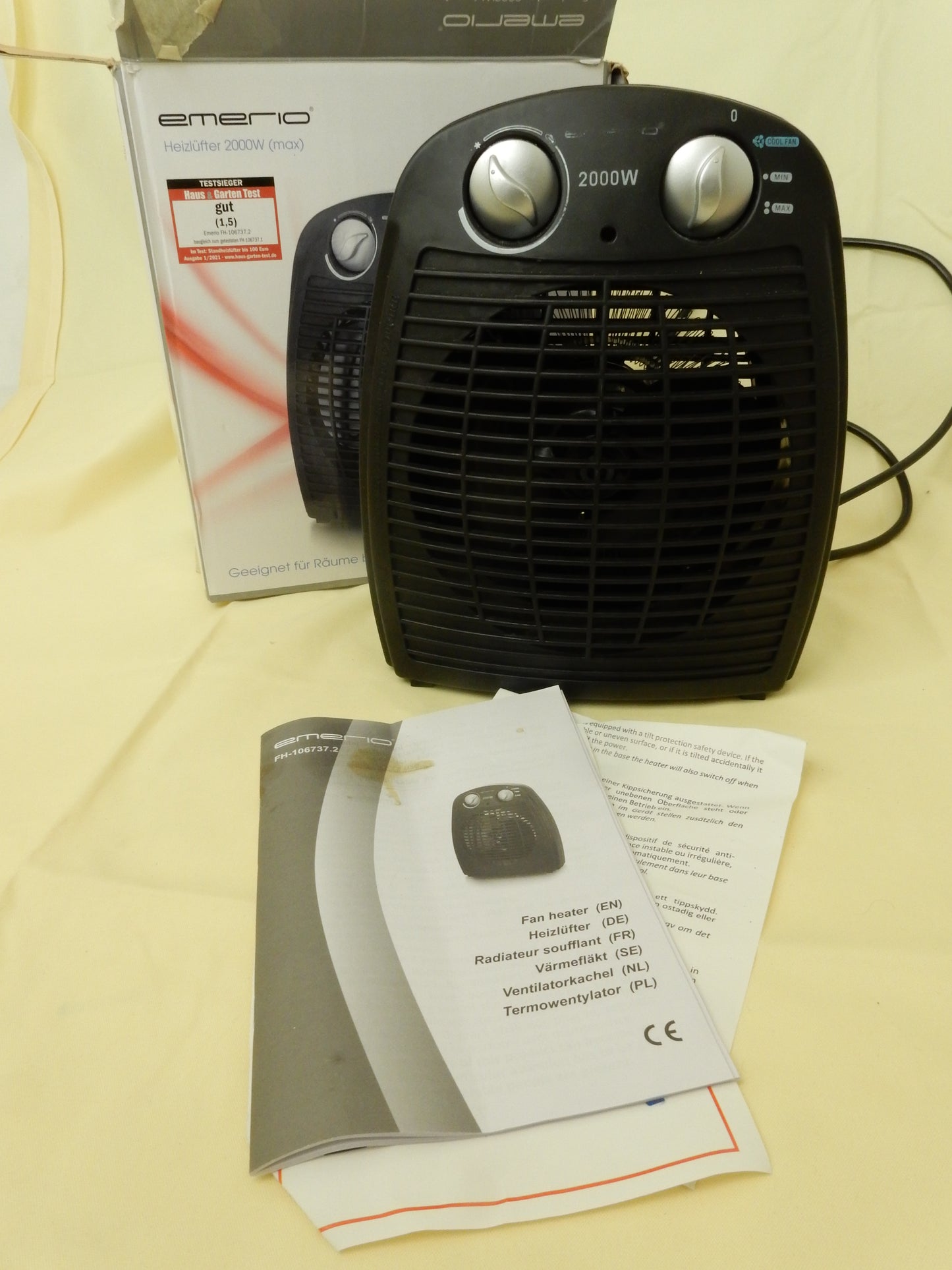 Emerio Heizlüfter 2000W