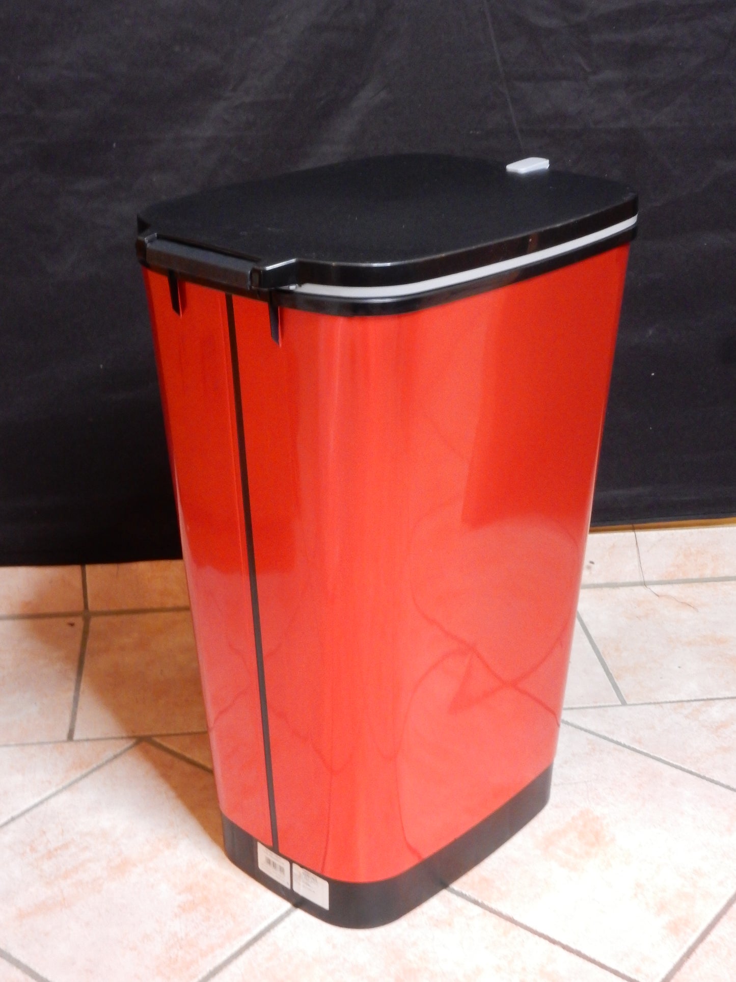 KIS Mülleimer "Chic Bin" 45l in rot