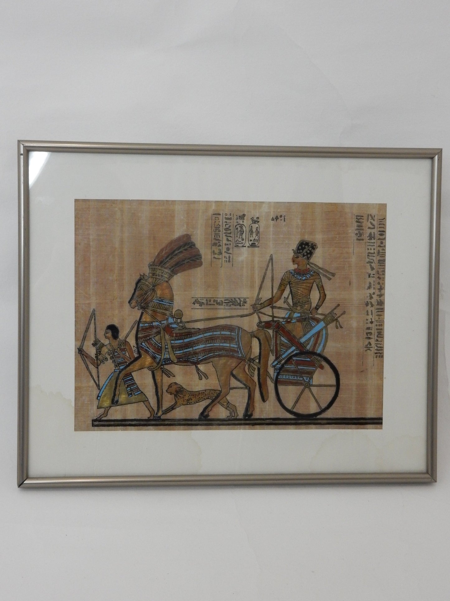 Kunstdruck - Ägyptische Streitwagen