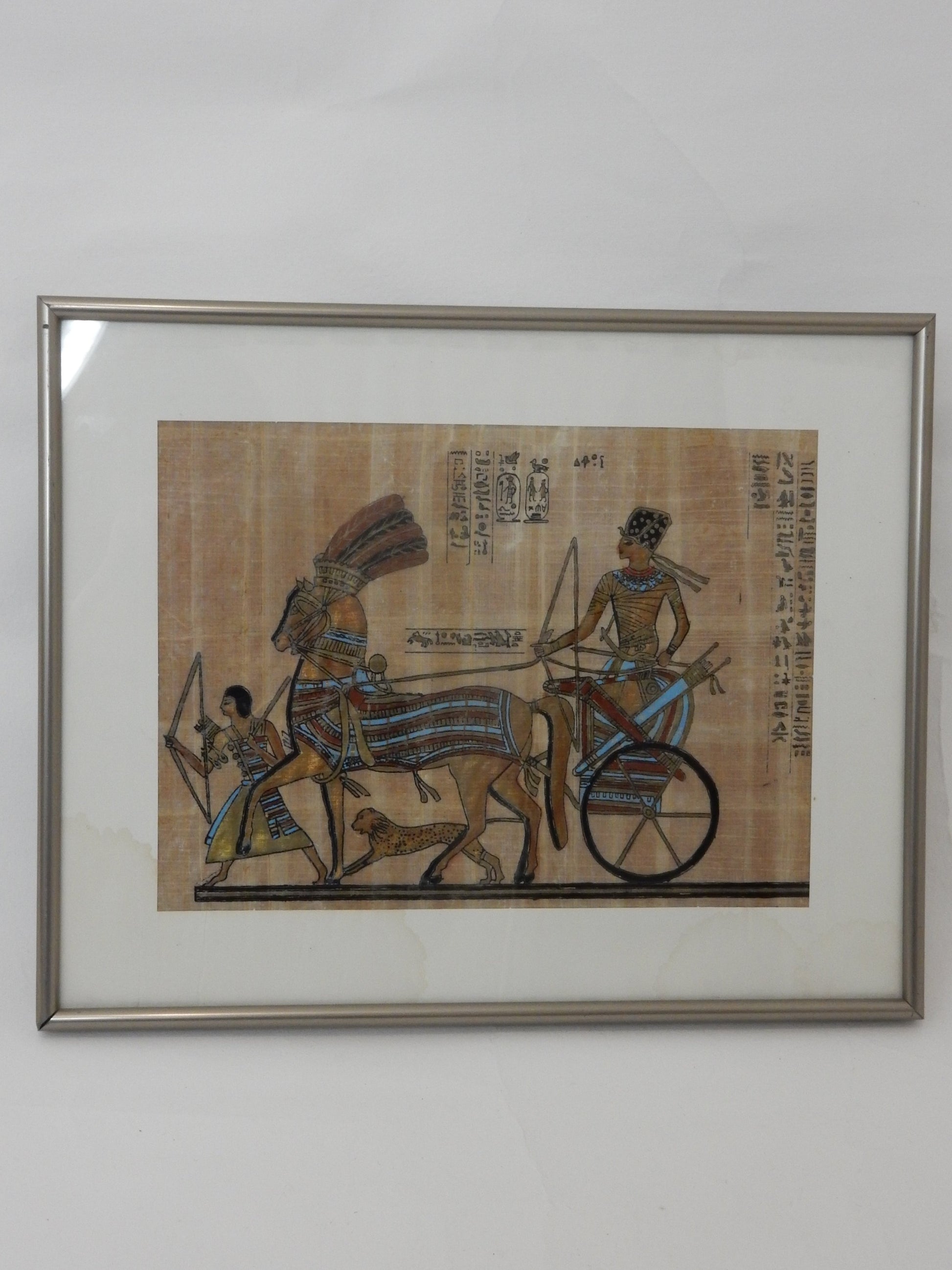 Kunstdruck - Ägyptische Streitwagen - Artikelbild von Fummel & Gedöns Secondhand-Store