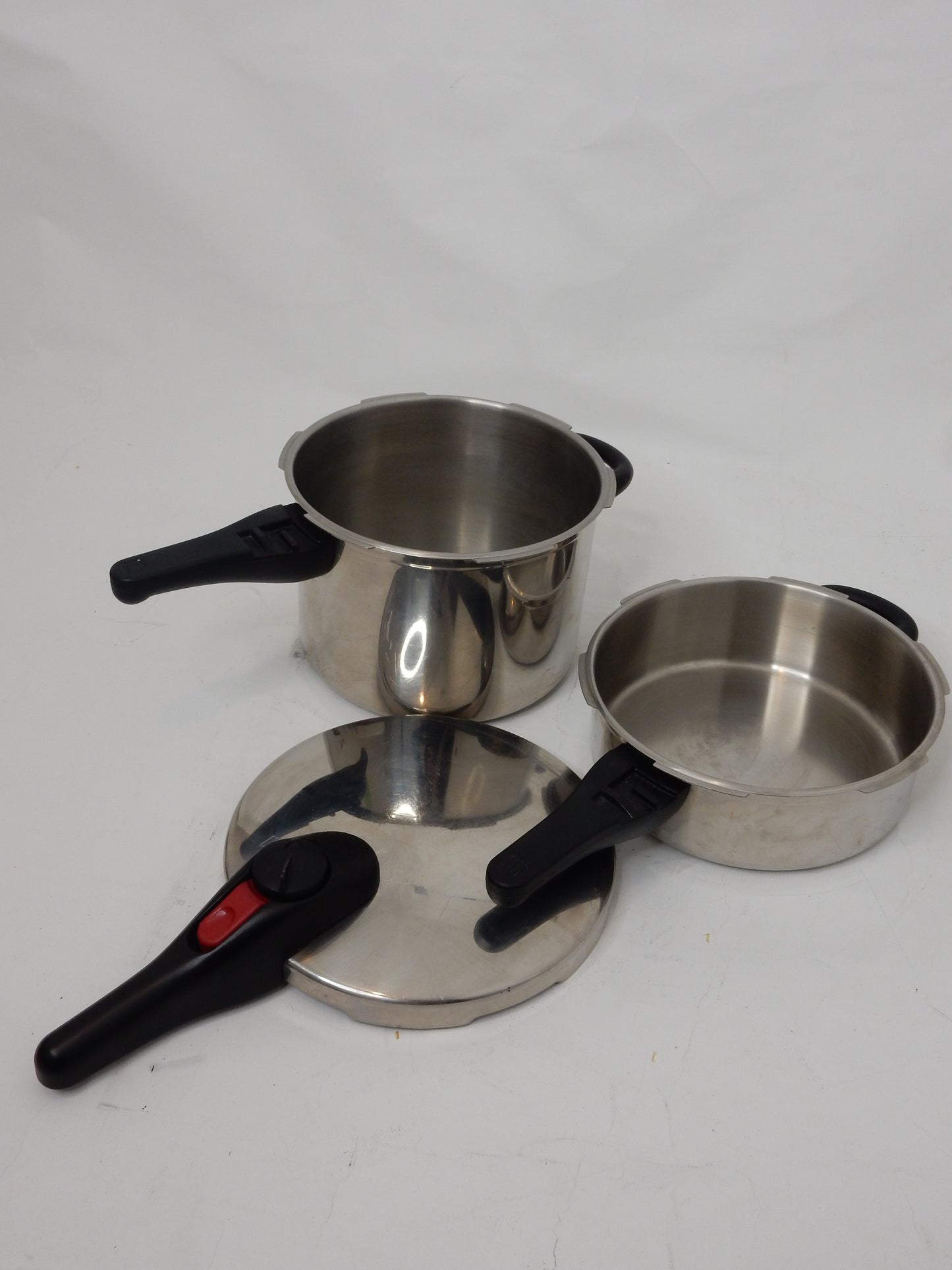 Schnellkochtopf-Set aus Edelstahl von Elo