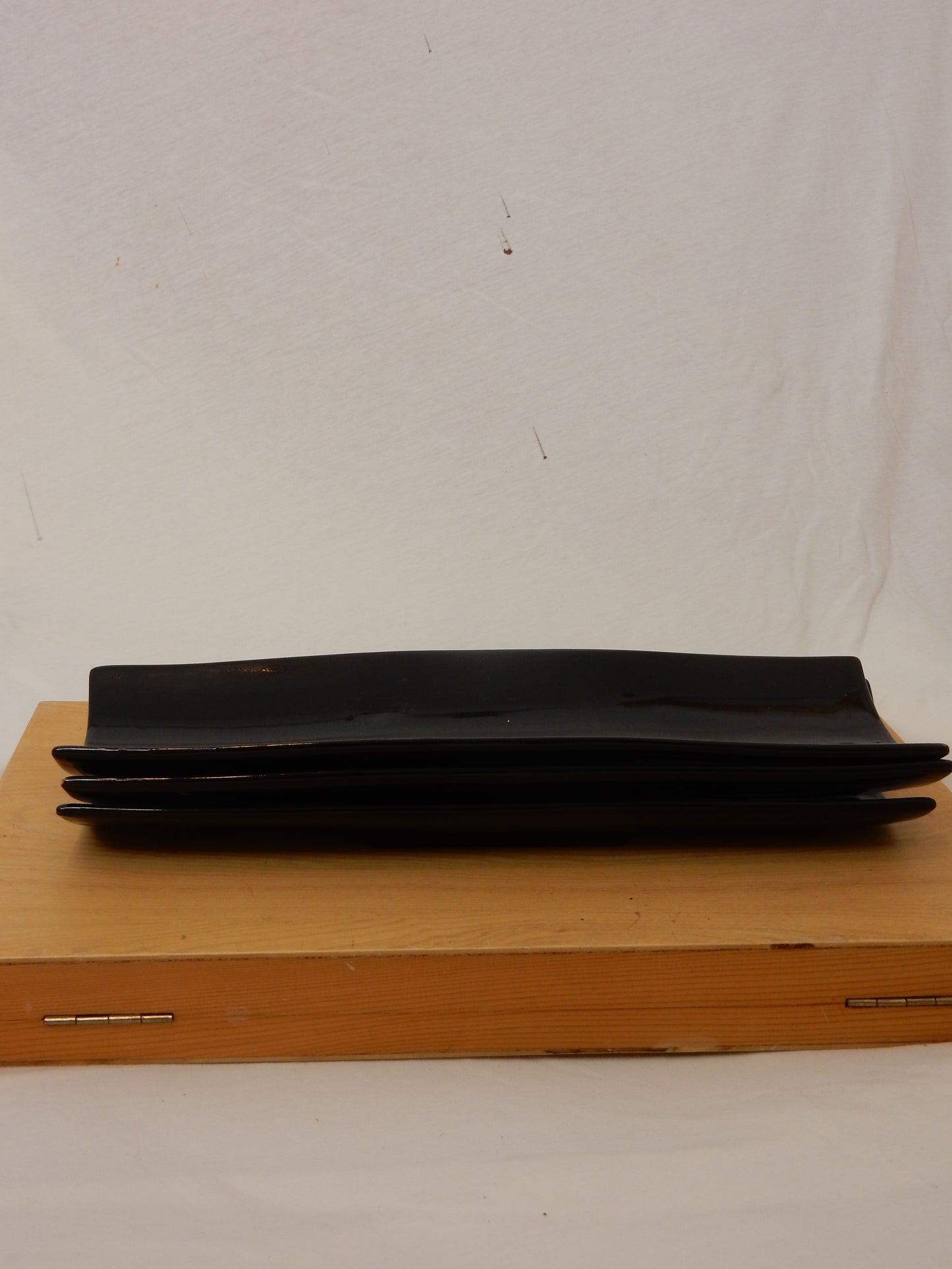 Servierplatte Schwarz