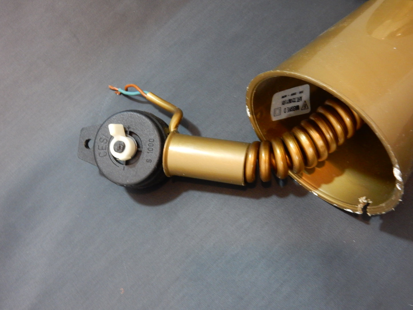 Retro Pendelleuchte Kunststoff