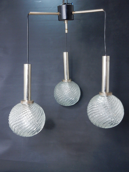 Kugel-Pendelleuchte 3-flammig