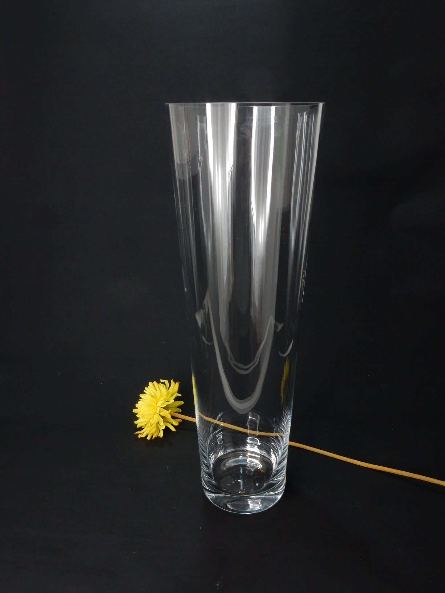 Glasvase Zylinder 45 cm