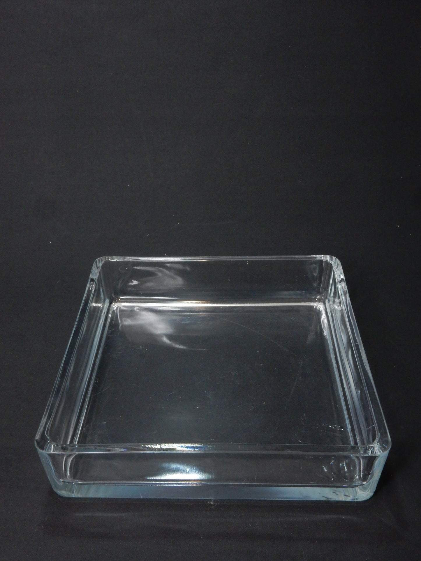 Glasvase eckig groß (28 x 7,5 cm)