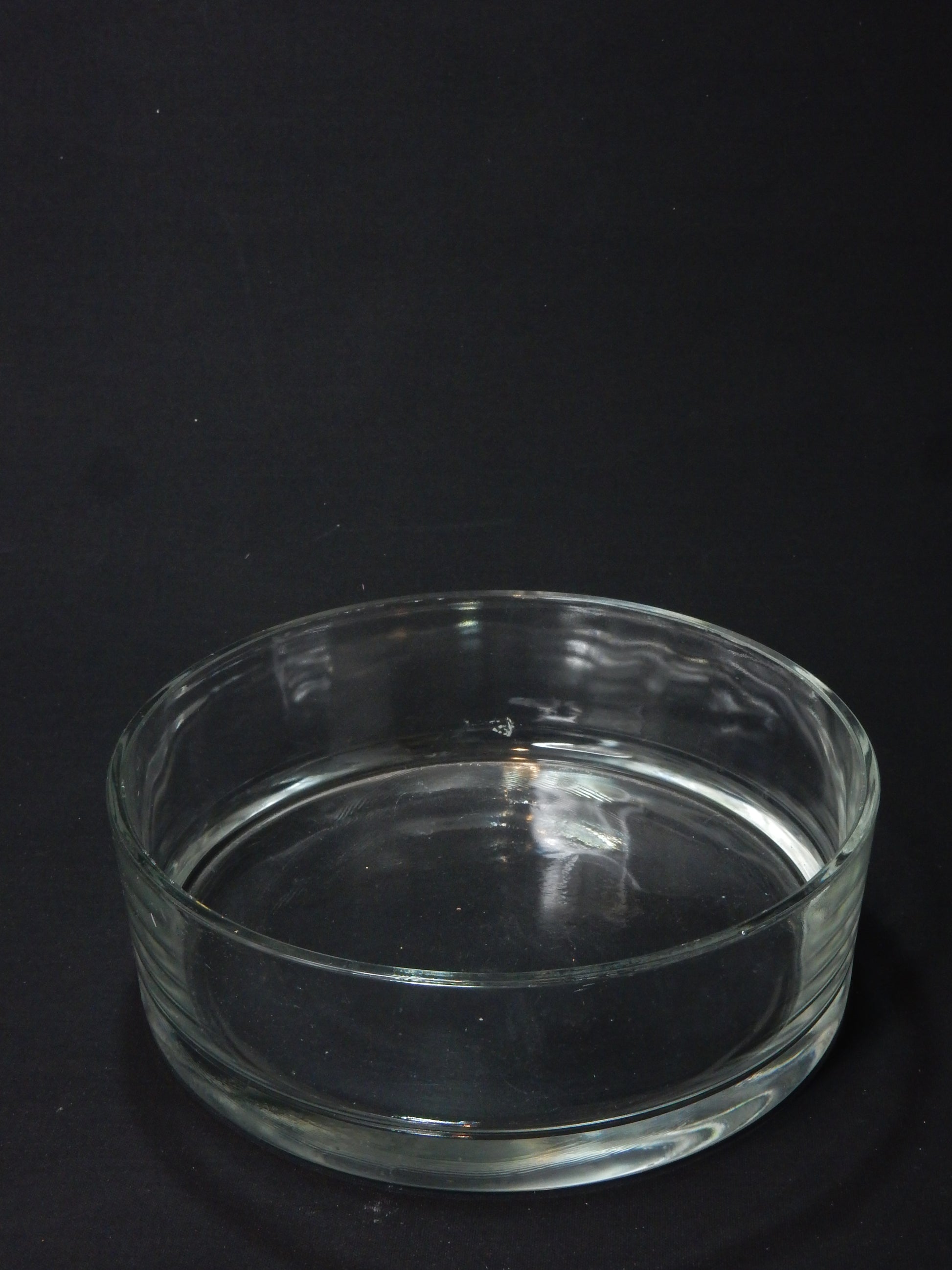 Glasschale (24 x 8 cm) - Artikelbild von Fummel & Gedöns Secondhand-Store