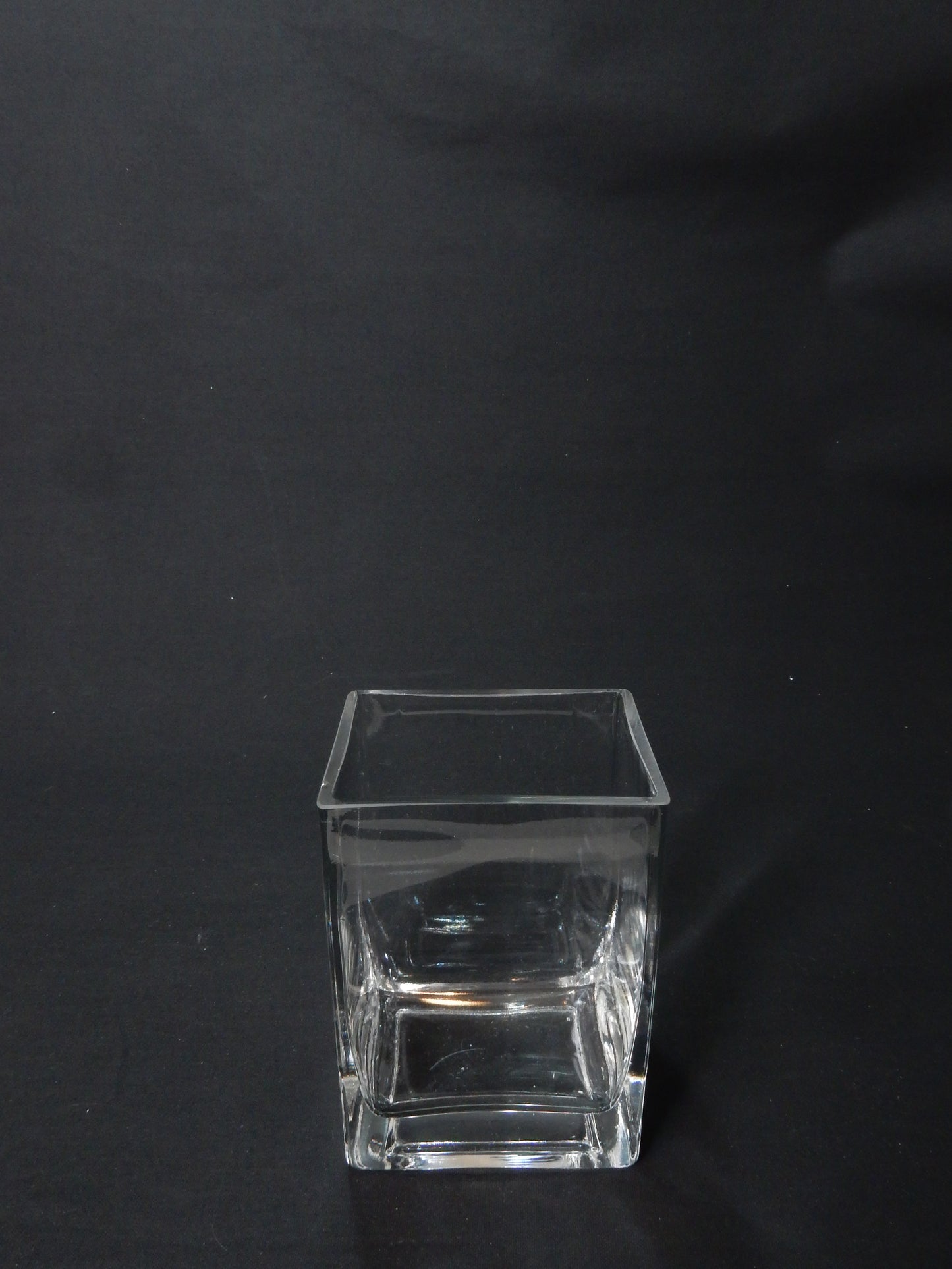 Glasvase eckig (10 x 8 cm)