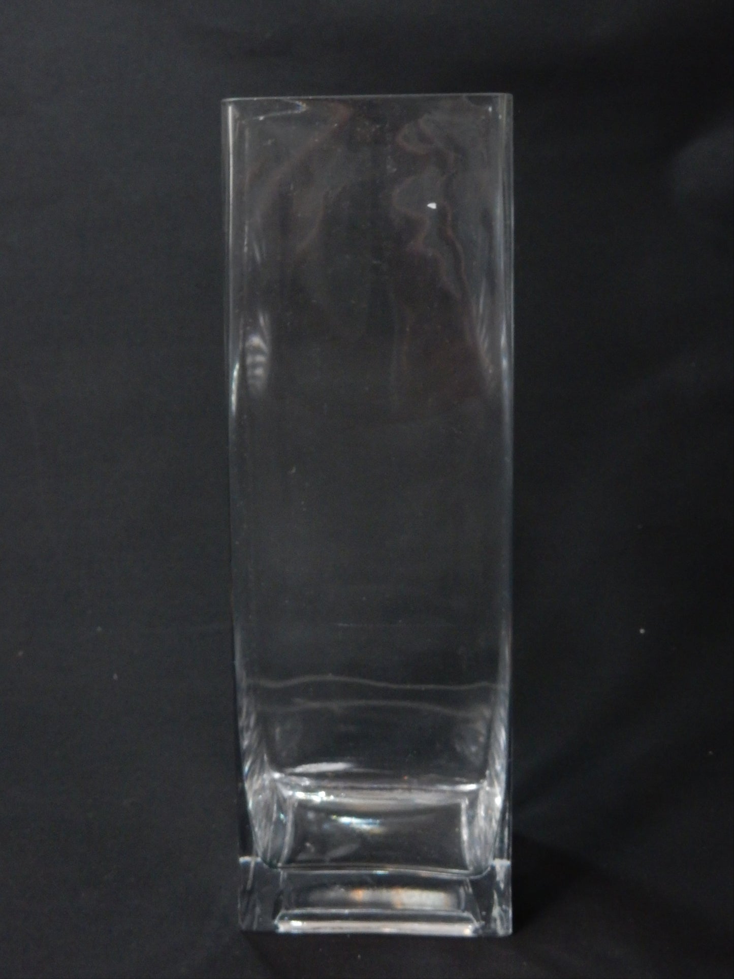 Glasvase eckig groß (30 x 10 cm)