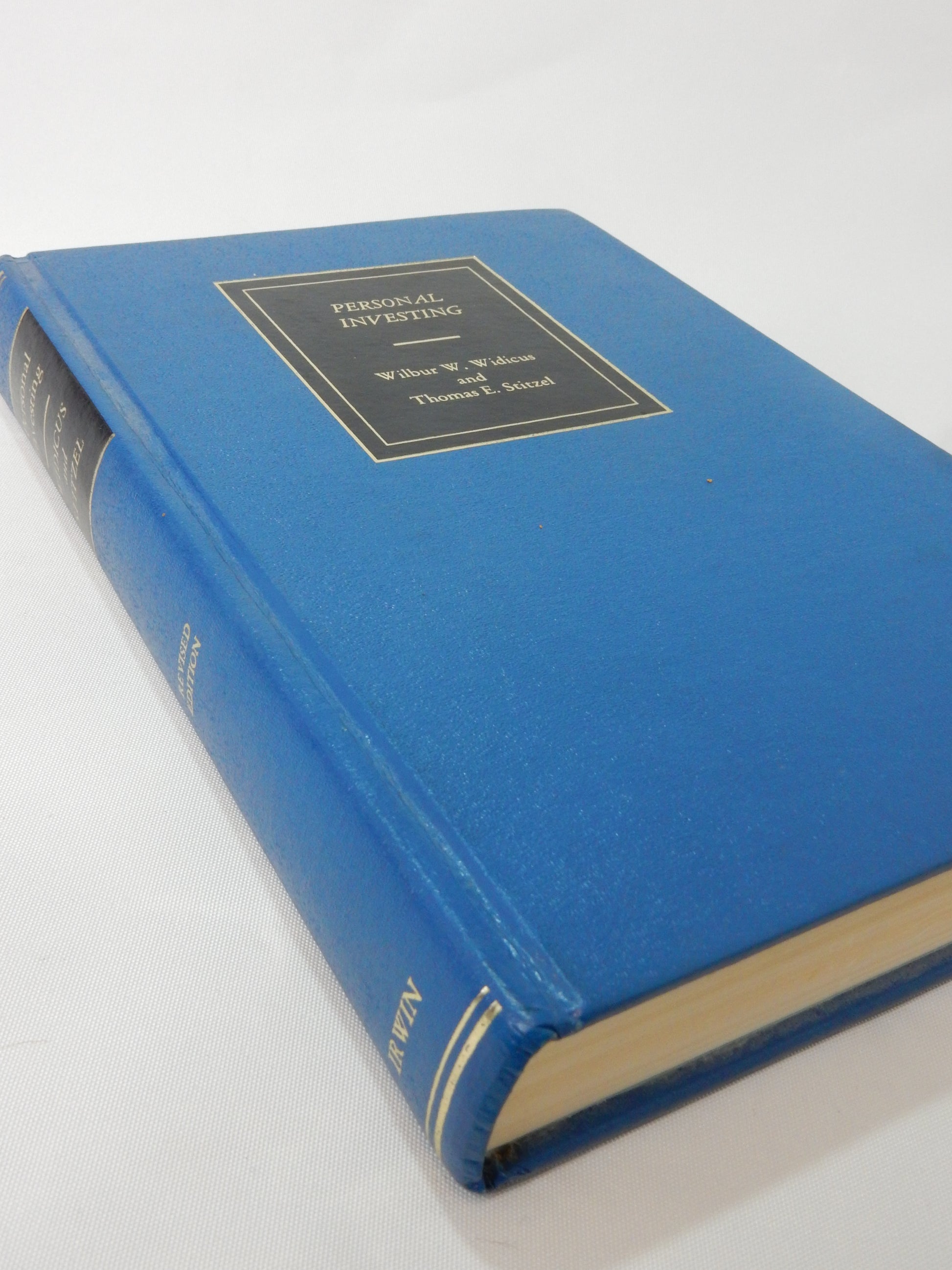 Buch "PERSONAL INVESTING" - Widicus and Stietzel - Artikelbild von Fummel & Gedöns Secondhand-Store