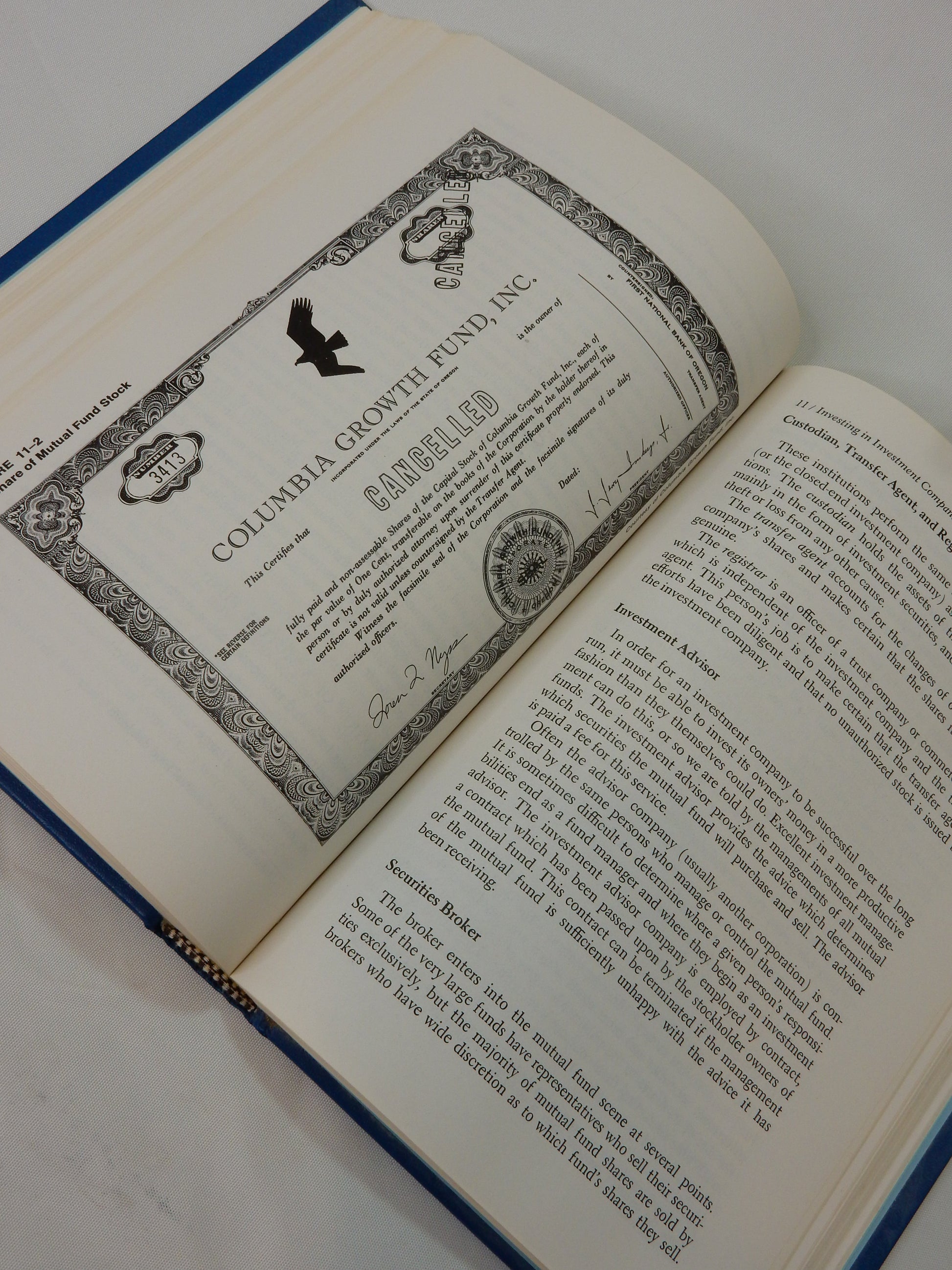 Buch "PERSONAL INVESTING" - Widicus and Stietzel - Artikelbild von Fummel & Gedöns Secondhand-Store