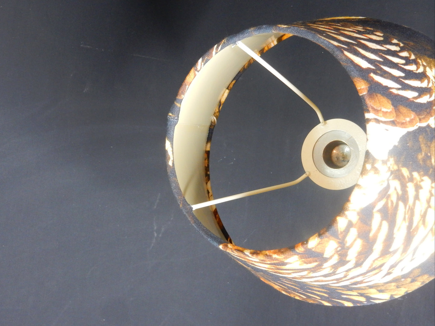 Lampenschirm rund für Tischlampe - E27 - Dschungeldekor