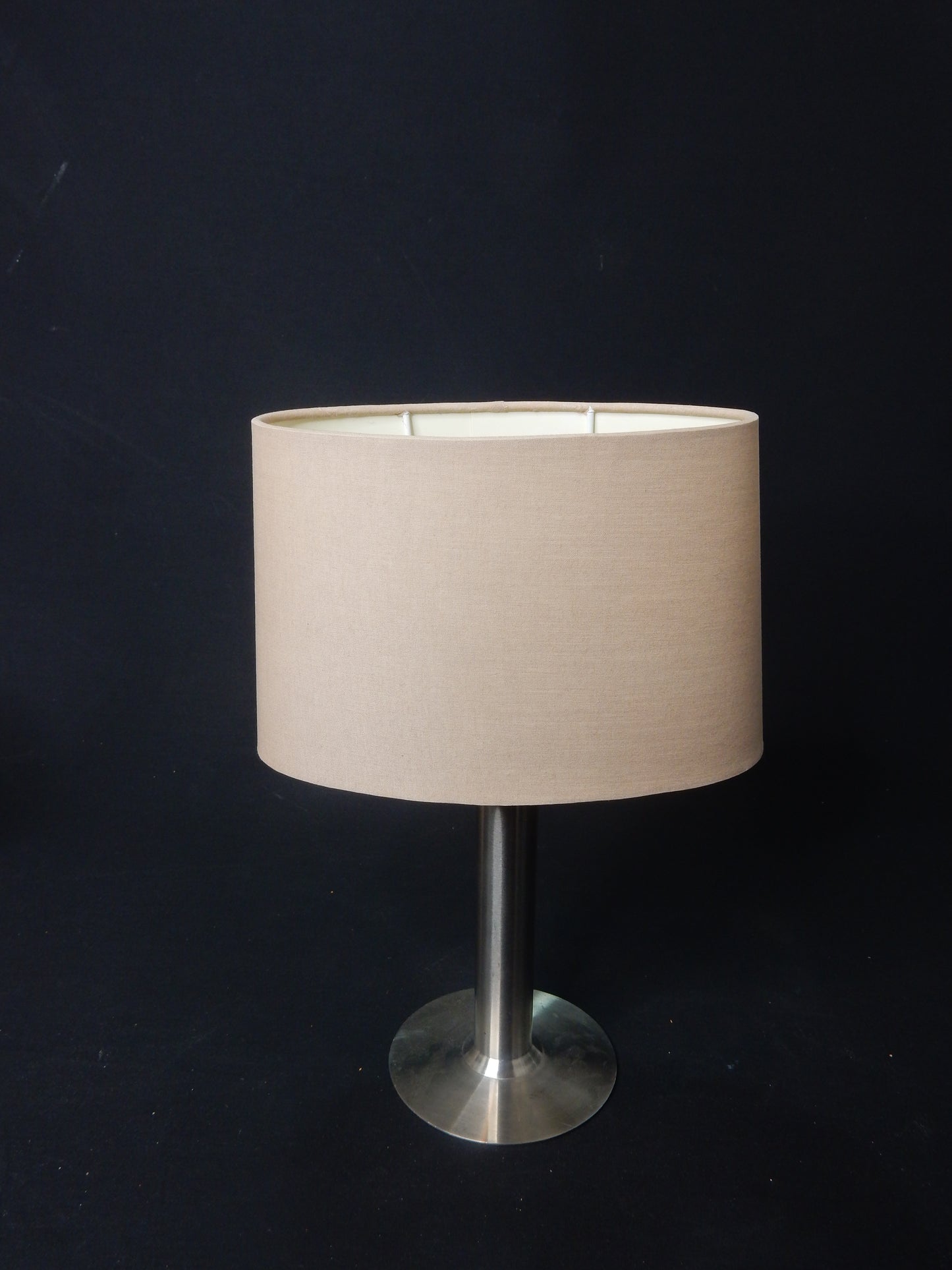Lampenschirm oval klein für Tischlampe - E27 - hellrosa