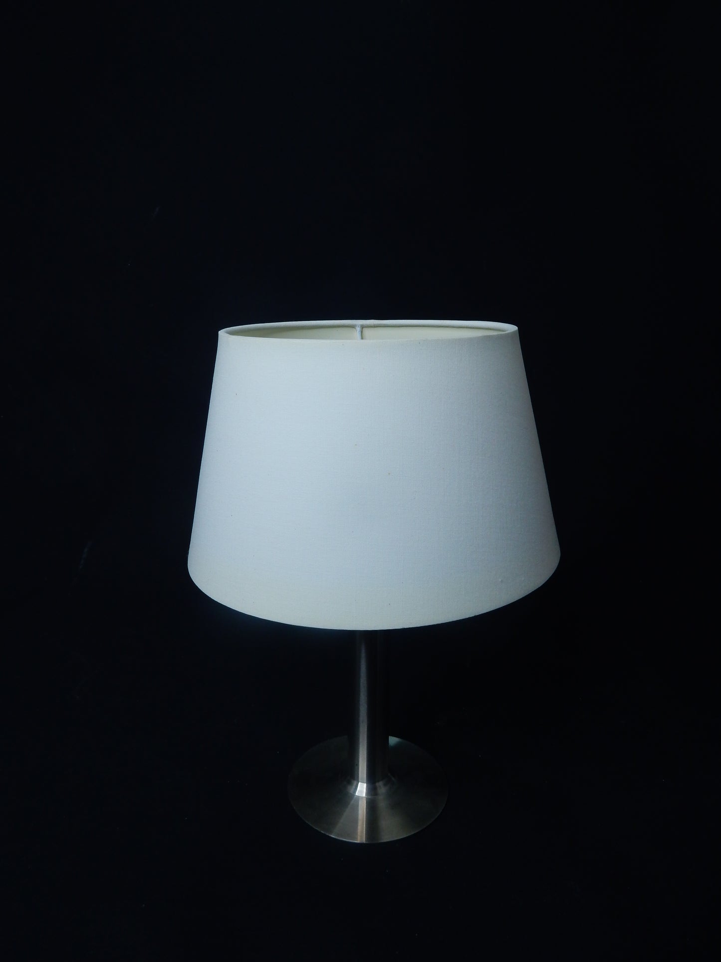 Lampenschirm rund klein für Tischlampe - E27 - weiß