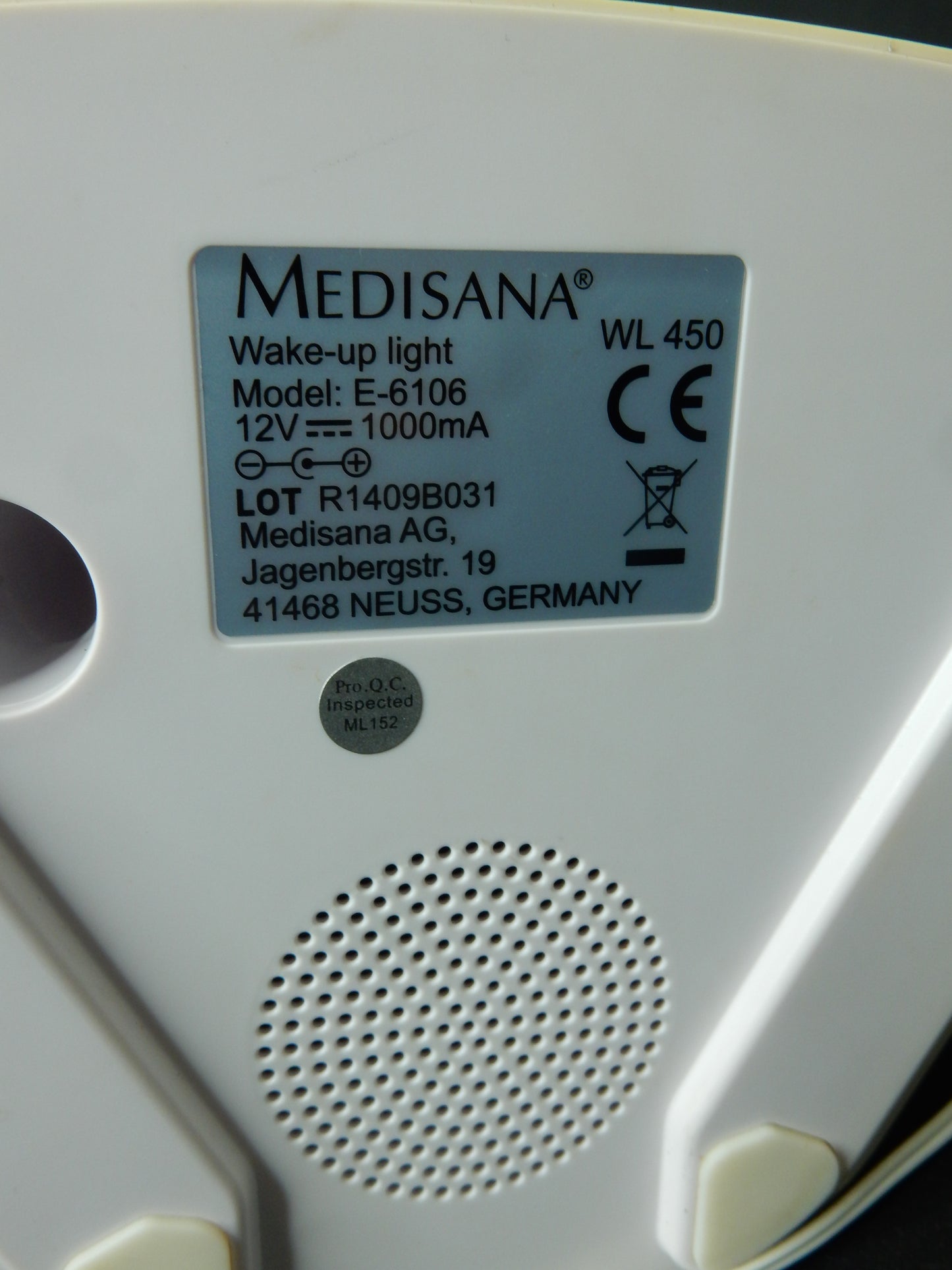 Lichtwecker Medisana WL 450