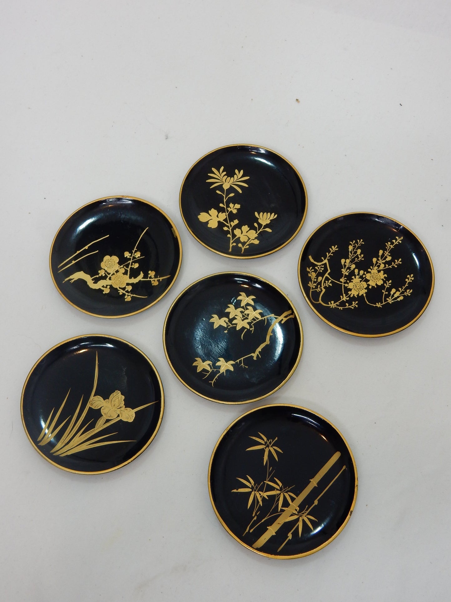 Japanisches Untersetzer-Set (6-teilig)