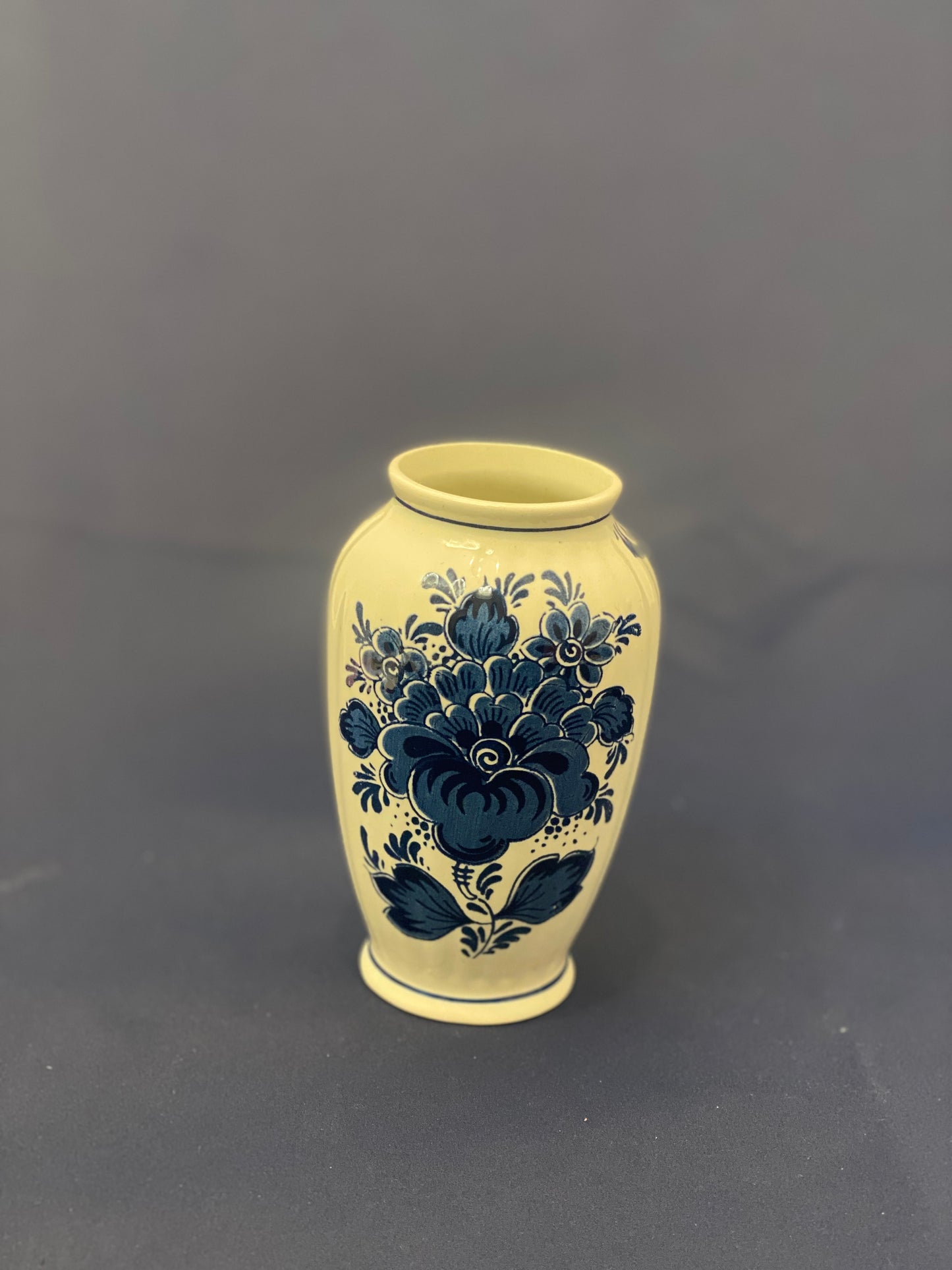 Vase Blauw Delpt handbemalt
