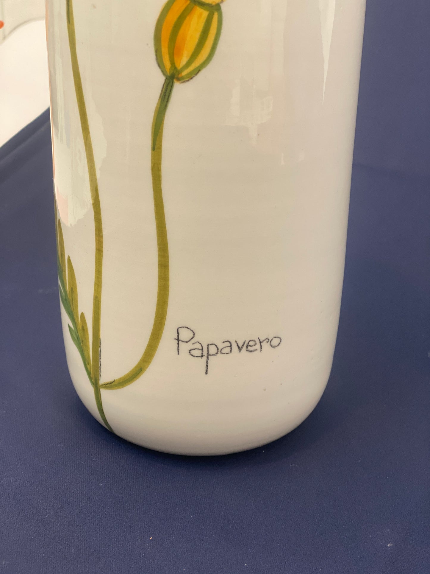 Große Vase Mohnblume