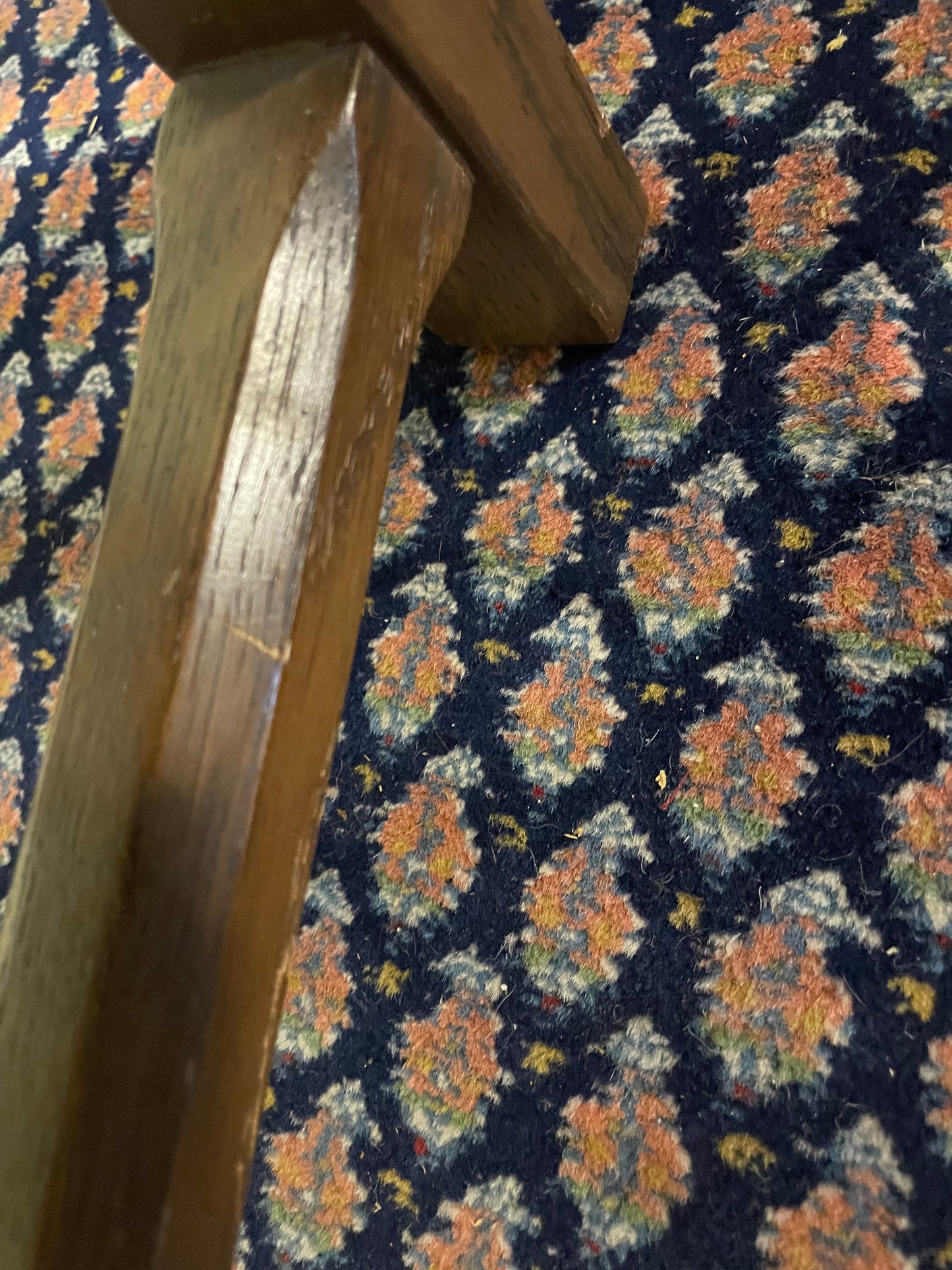 Vintage Esszimmerstuhl aus Eiche – French Provincial Ladder Back Dining Chairs – Landhausstil 1970er