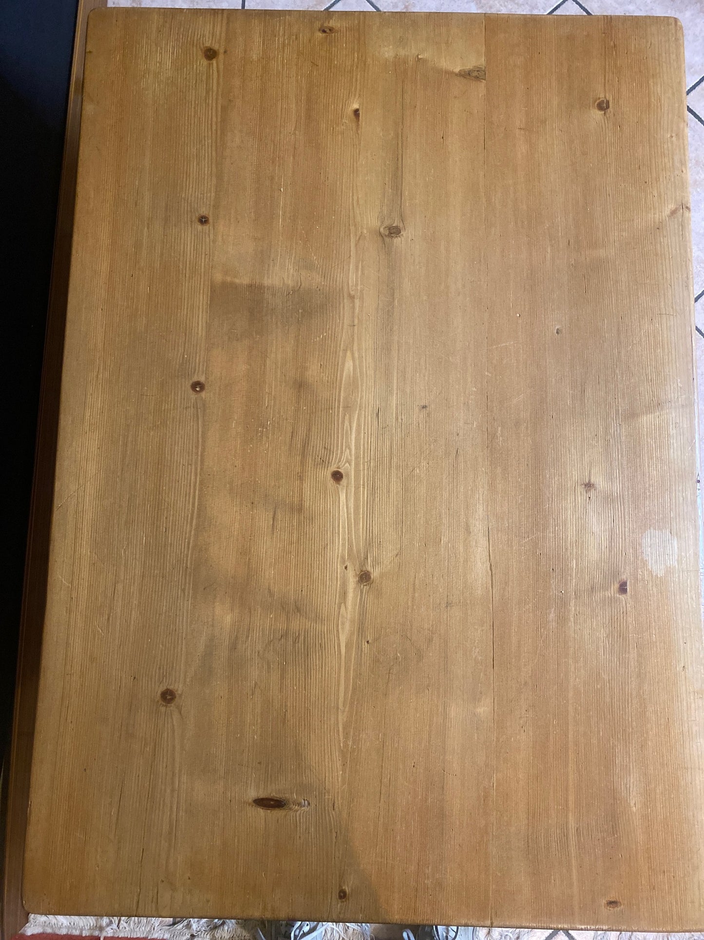 Vintage Landhausstil-Wohnzimmertisch aus Holz