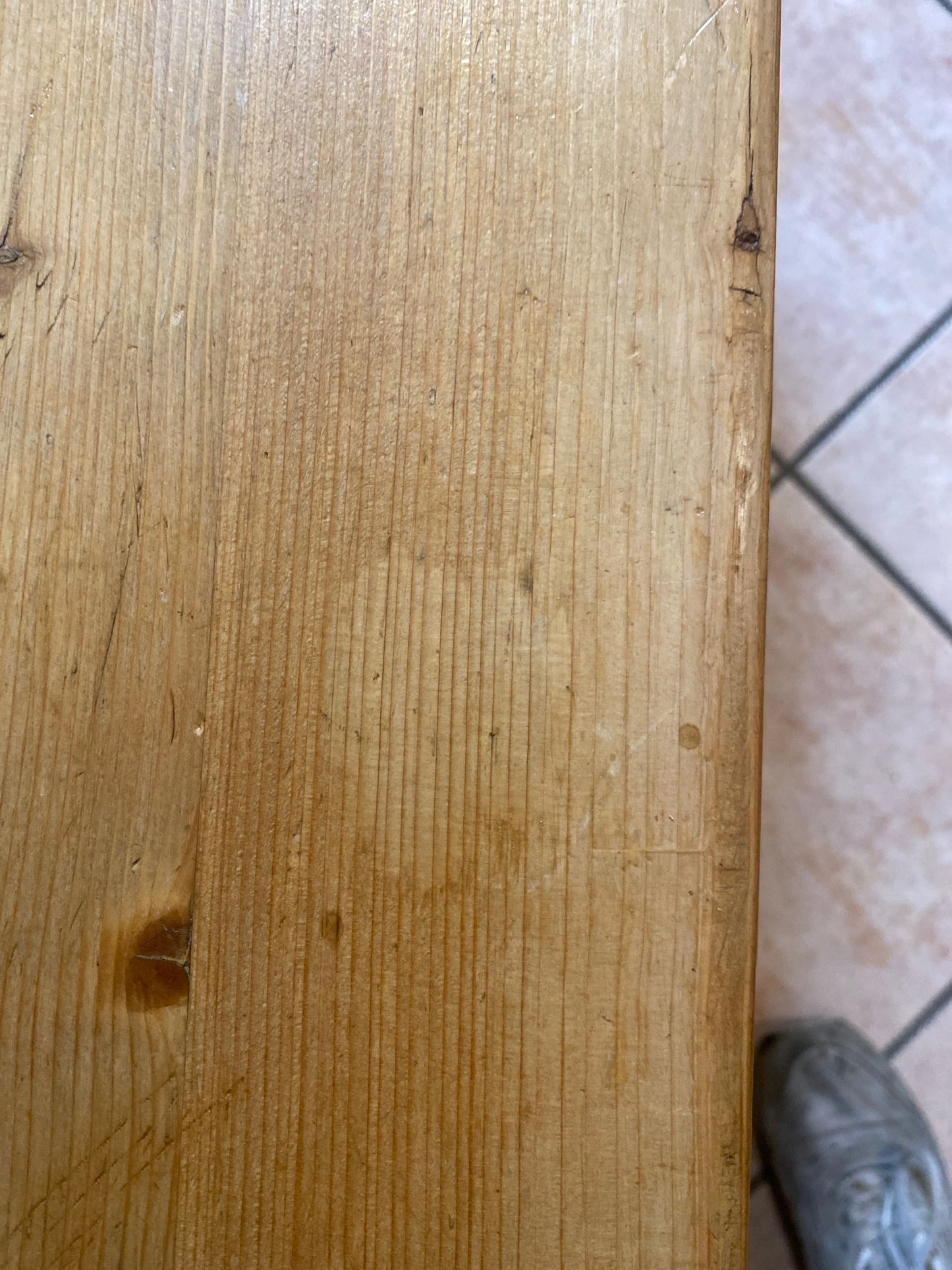 Vintage Landhausstil-Wohnzimmertisch aus Holz