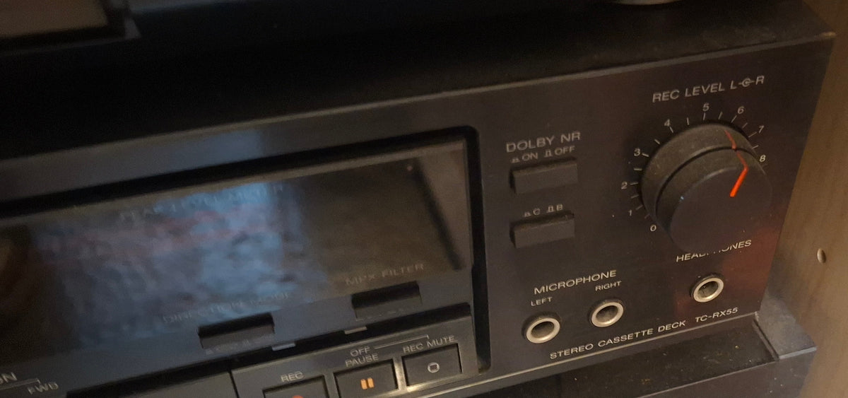 Sony TC-RX55 Kassettendeck Nah 2