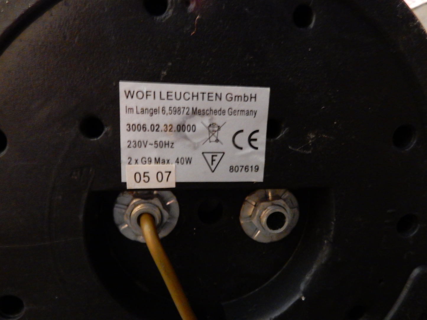 Stehlampe Messing