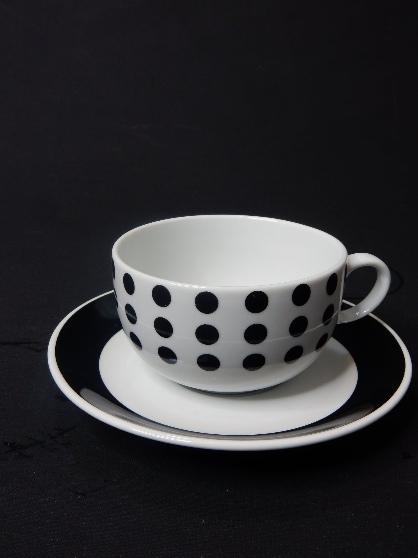 Eduscho "Espresso Grande" Service - 3 Tassen / 3 Untertassen (Set)