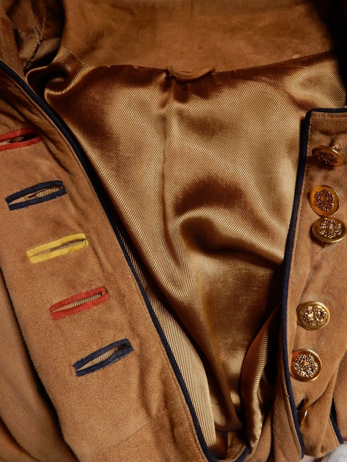 Vintage Wildlederjacke