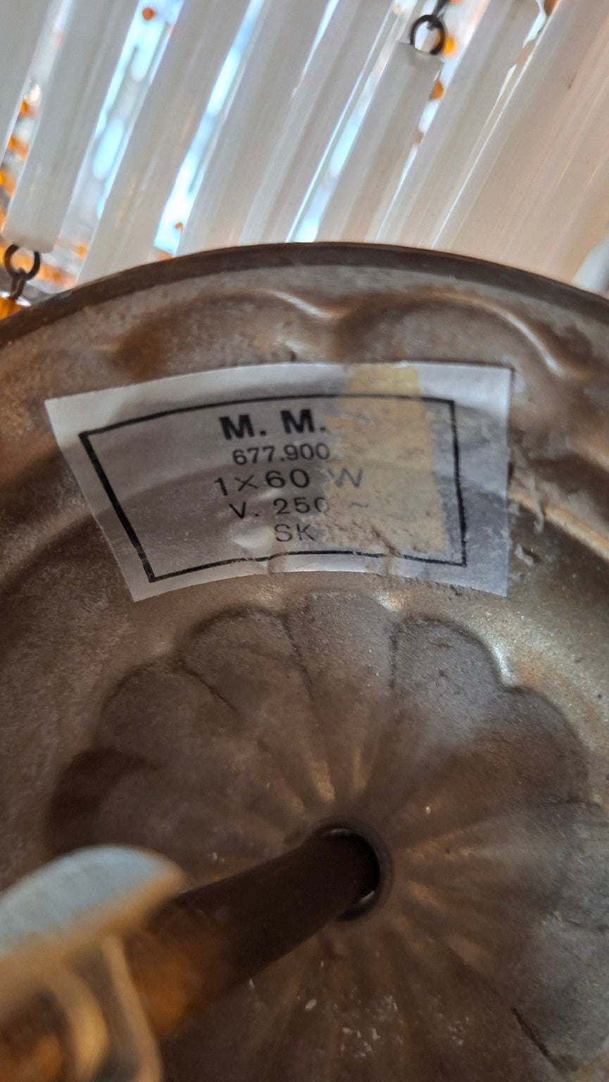 Etikett M.M. 677.900 1 x 60 W 250 V