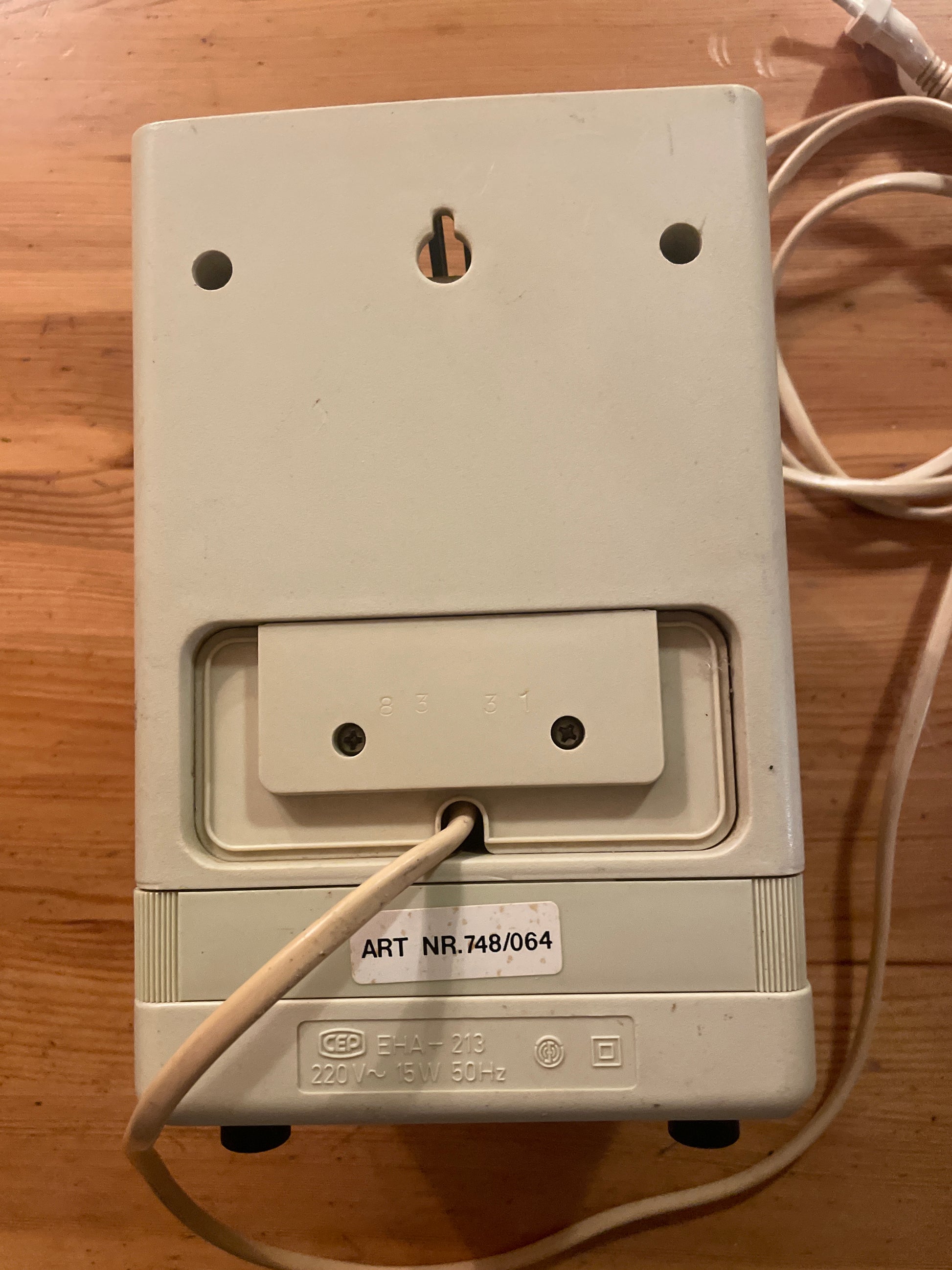 Retro Mini-Lüfter EHA 213 von CEP - Artikelbild von Fummel & Gedöns Secondhand-Store