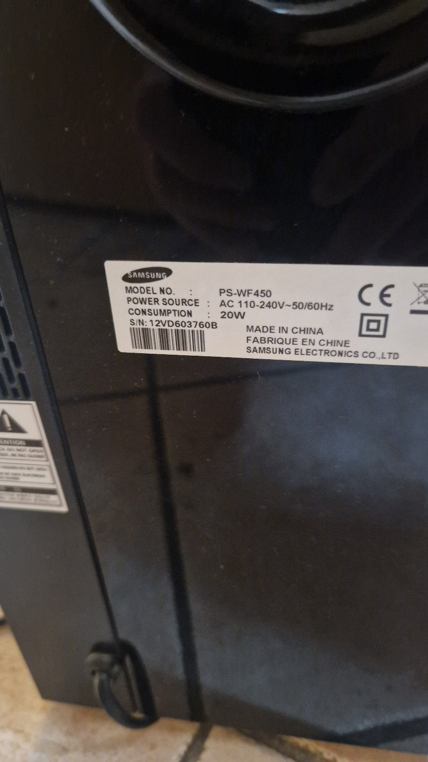 Samsung PS-WF450 Subwoofer - Artikelbild von Fummel & Gedöns Secondhand-Store