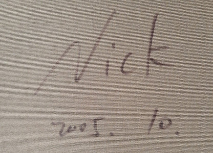 Großes Figurenbild – Acryl - „Nick 2005“