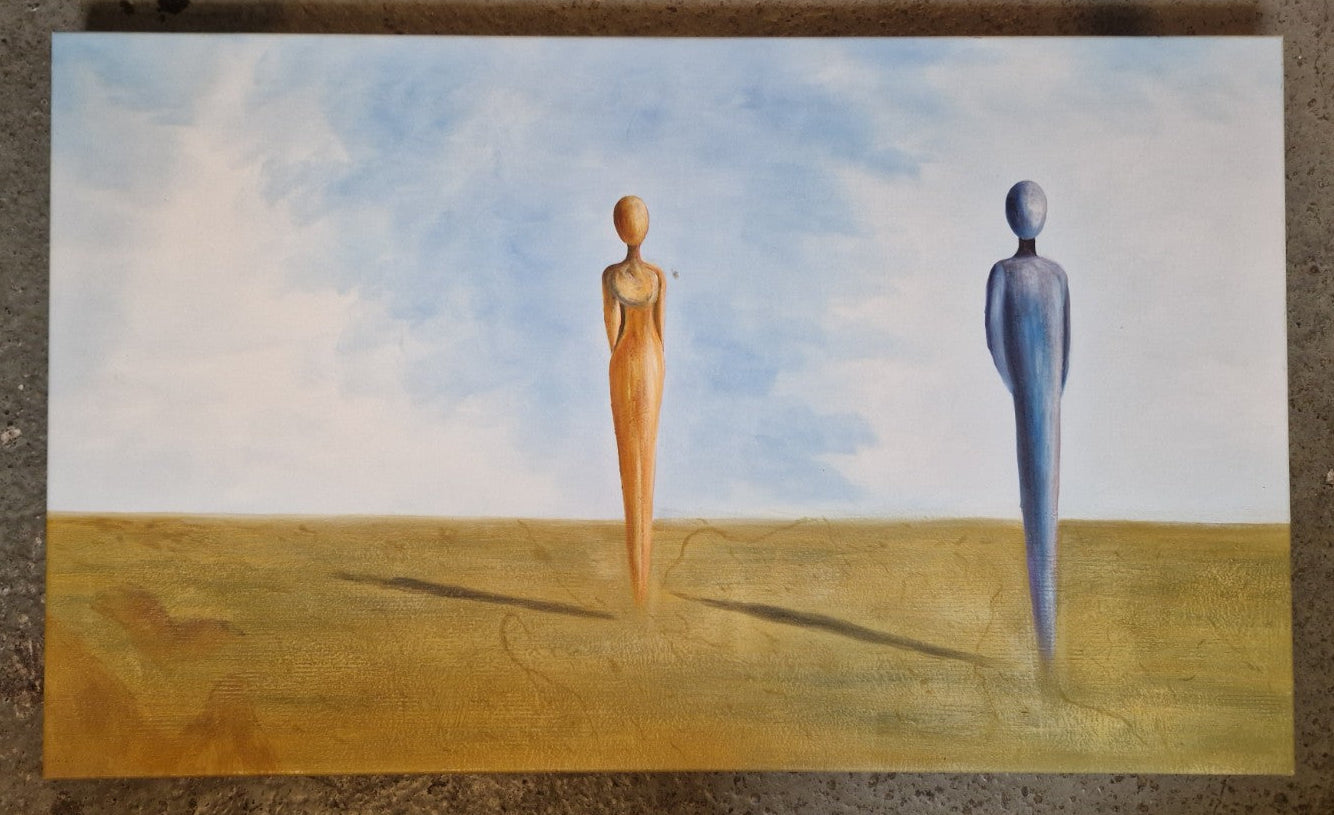 Großes Figurenbild – Acryl - „Nick 2005“