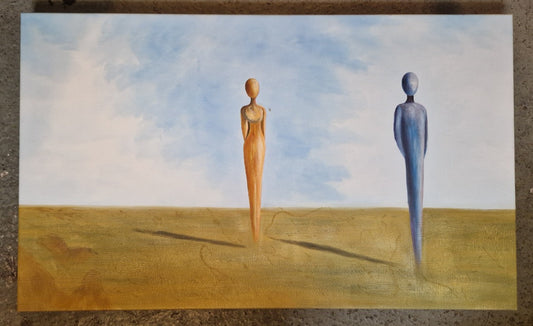 Großes Figurenbild – Acryl - „Nick 2005“