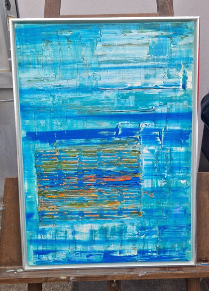 Ellen Buckermann - "STRANDKORB" (50 x 70 cm)