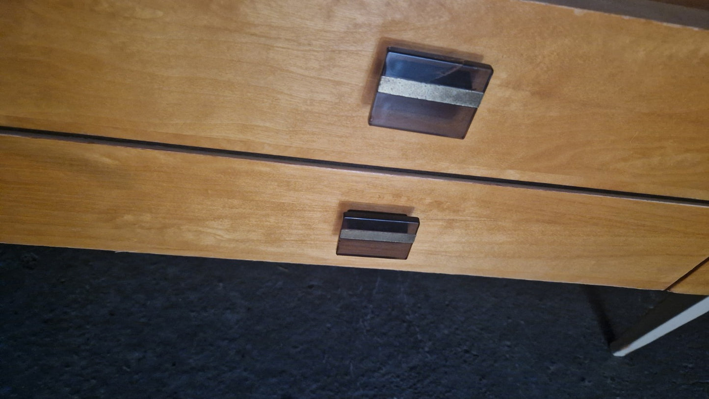 Mid-Century Spiegelschrank mit Kommode