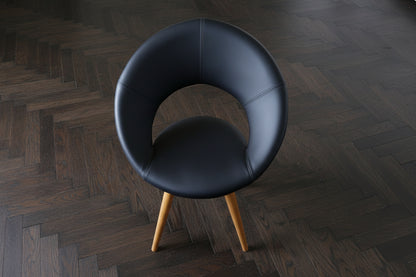 4er-Set Skandinavischer Mid-Century Polsterstühle