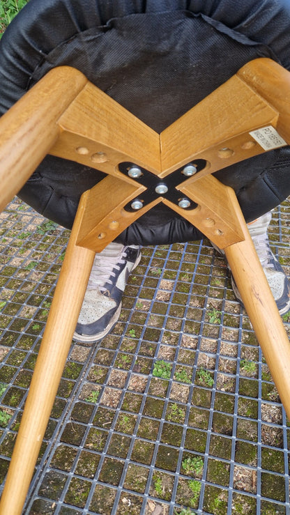 4er-Set Skandinavischer Mid-Century Polsterstühle