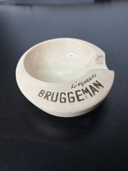 Vintage Bruggeman Liqueur Werbeaschenbecher – Belgien