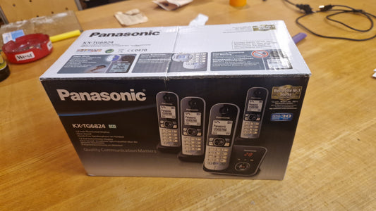 Panasonic KX‑TG6824 ECO Schnurlostelefon - Komplettpaket
