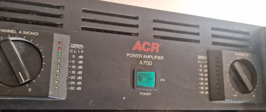 ACR A700 Endstufe - Stereo Power Amplifier
